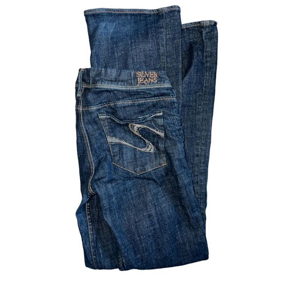 Silver Toni dark wash bootcut jeans 29x33 - Picture 3 of 5